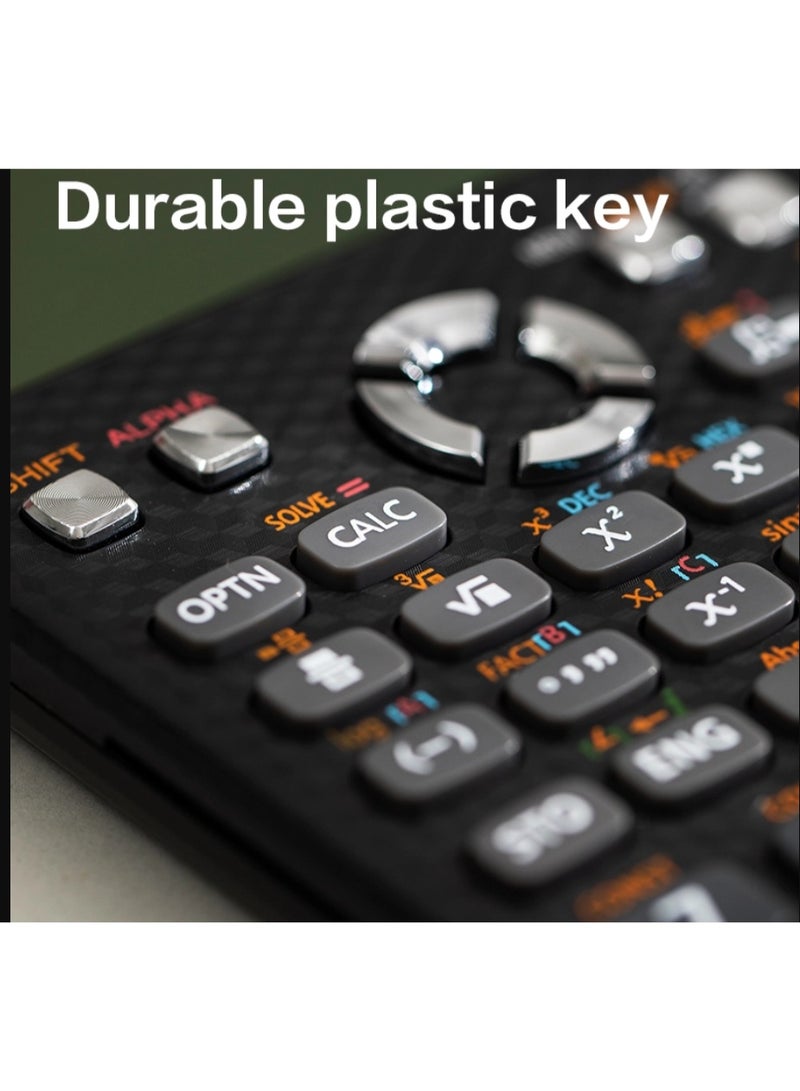 ديلي آلة حاسبة علمية ED 991EX، 552 وظيفة - 10+2 أرقام، أسود - Image 3